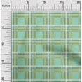 thumbnail image 1 of oneOone Silk Tabby Fabric Tartan Check Decor Fabric Printed BTY 42 Inch Wide, 1 of 4