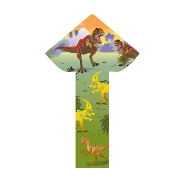 X Kites BreezyFliers Cerf-volant dinosaure en nylon de 106,7 cm de haut