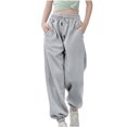 thumbnail image 1 of Plebaso Pantalon de Survêtement à Bas Resserré pour Garçons et Filles, Cordon de Serrage, Taille Haute, Pantalon Jogger, Pantalon de Course Athlétique, 1 of 6