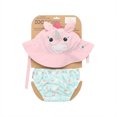 thumbnail image 2 of ZOOCCHINI - Ensemble Couche de Bain + Chapeau de Soleil pour Bébé, 2 of 5
