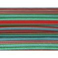 thumbnail image 4 of oneOone Velvet Turquoise Blue Fabric Stripes Craft Projects Decor Fabric Printed By The Yard 58 Inch Wide, 4 of 4