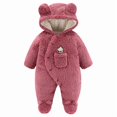 thumbnail image 5 of XZNGL Baby Autumn And Winter Cotton Clothes Outing Romper Baby Jumpsuits, 5 of 5