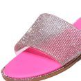 thumbnail image 3 of LEEy-World Pantoufles de Maison pour Femmes Pantoufles d'Été pour Femmes Style Romain Fleur Confortables Légères Pantoufles Semelle Souple Pantoufles pour Femmes Bout Ouvert, 3 of 5