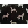 thumbnail image 4 of oneOone Cotton Silk Fabric Horse Block Printed Craft Fabric BTY 42 Inch Wide, 4 of 4
