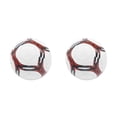 thumbnail image 2 of maskred PVC Durable Soccer Ball Official Size - Wide Range Of Applications Training Wear Resistant Portable Newest Soccer thicked white type 4 2Set, 2 of 6