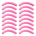 thumbnail image 1 of Unique Bargains 16 Pcs Rubber Eyelash Curler Refill Cushion Pad Replacement Pink, 1 of 1