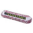 thumbnail image 2 of Phone Number Card Hideable Sun-resistant Compact Hidden Rhinestone Number Card for Business Gifts, 2 of 8