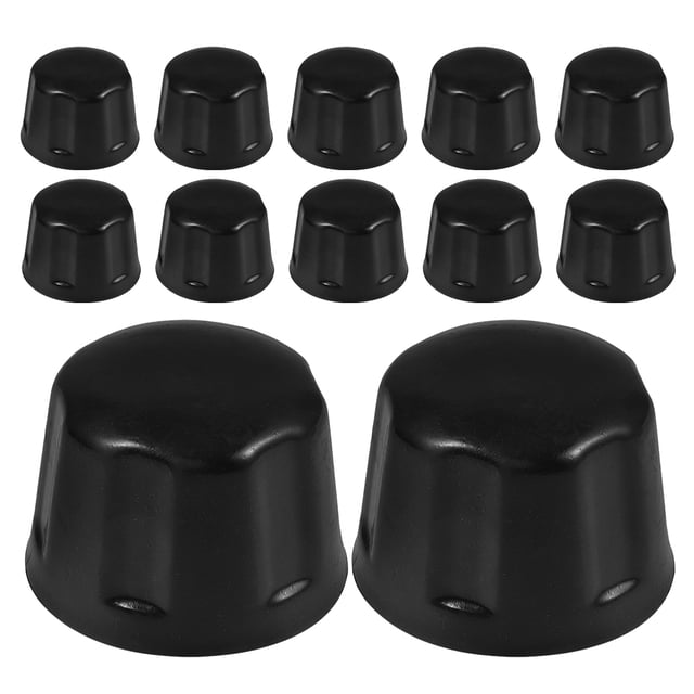Miangastore 12 Pcs Capuchons de Moyeu de Roue en Caoutchouc Capuchons de Jante de Moyeu de Roue de Pneu pour Jantes de VTT Roues Capuchons de Jantes en Caoutchouc Housse de Protection pour 110-250cc
