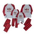 thumbnail image 2 of MASRIN Matching Pjs For Family Christmas Pajamas for Family Pjs Matching Set Family Christmas Pajamas Soft Xmas Pajamas Matching Sets Top Pants Christmas Hat Pjs, 2 of 6