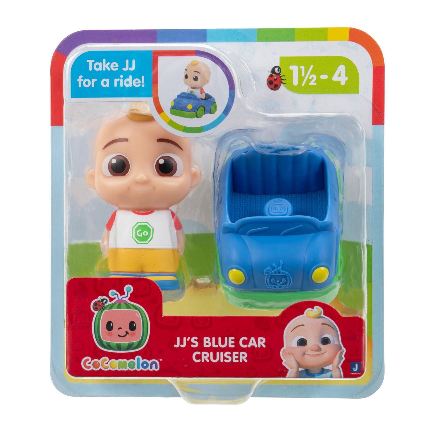 CoComelon Cruisers - La voiture bleue de JJ