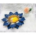 thumbnail image 1 of Small Lotus Urli Style Bowl in Blue, 1 of 4