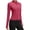 Wine, variant on Workout Jacket for Women, Fitted Long Sleeve Athletic Top, Breathable Lightweight Yoga Jacket for Running and Gym, Shaping Sports Coat