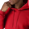 thumbnail image 4 of Hanes Chandail à Capuchon en Molleton EcoSmart pour Hommes, 3TG, Rouge Foncé, 4 of 7