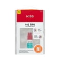 thumbnail image 1 of KISS 140 Ongles - Vie Quotidienne, Blanc, Carré, Court, 1 of 8