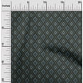 thumbnail image 1 of oneOone Polyester Lycra Fabric Argyle Style Ikat Printed Fabric 1 Yard 56 Inch Wide, 1 of 4