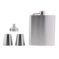thumbnail image 1 of simhoa Hip Stainless Steel Pocket Engrave Funnel Drink Cup Spirit Set A, 1 of 8