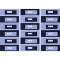 thumbnail image 1 of Ahgly Company Machine Washable Indoor Rectangle Transitional Blue Area Rugs, 3' x 5', 1 of 7