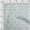 thumbnail image 2 of oneOone Viscose Chiffon Light Mint Green Fabric Floral Sewing Material Print Fabric By The Yard 42 Inch Wide, 2 of 4