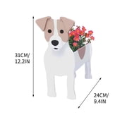 Flower Pots Outdoor,Plant Pots Indoor Dog Flower Pot Planter Cute Pvc Herb Garden Dog Flower Pot Indoor/Outdoor Plant Dog Flower Pot Pet Flower Pot Great Pet Lovers Pots for Plants