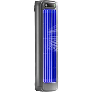 Tingzi Migilife As de refroidissement, portable Air Conditionneur, trois vitesses de vent, aucune installation nécessaire, recharge USB, ventilateur de tour portable de bureau Air Conditionneur, Convient pour la cuisine, Chambre