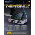 thumbnail image 4 of FNIRSI DPS-150 DC Power Supply Variable, 30V 5A Adjustable DC CNC Power Supply with 4-Digit IPS Display, <20mV Power Ripple, PD/QC/DC Input, PC Progr, 4 of 7