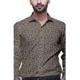 thumbnail image 2 of BESTMAN Formal Shirts For Men Slim Fit Printed Full Sleeve Shirts For Men, 2 of 5
