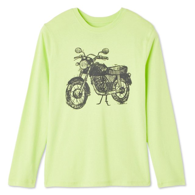 T-shirt à manches longues avec imprimé graphique George pour garçons