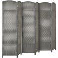thumbnail image 1 of HOMCOM Cloison Pliante de 6 Pi, Paravent pour Bureau à Domicile Chambre, 1 of 10