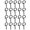 Black, variant on Miangastore hook screws Sheep Eye Screw Hook Iron Securing Christmas Decorations 20Set