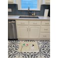 thumbnail image 3 of Carolines Treasures BB2586RUG Christmas Presents White Boxer Cooper Machine Washable Memory Foam Mat, 3 of 4