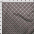 thumbnail image 4 of oneOone Cotton Poplin Brown Fabric Asian Block Craft Projects Decor Fabric Printed By The Yard 56 Inch Wide, 4 of 4