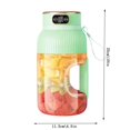 thumbnail image 3 of Xuewenshw Multifunctional Portable Juicer Cup With Digital Display 2024 Portable Smoothie Portable USB Rechargeable Juice Cup Industrial Juicer, 3 of 8