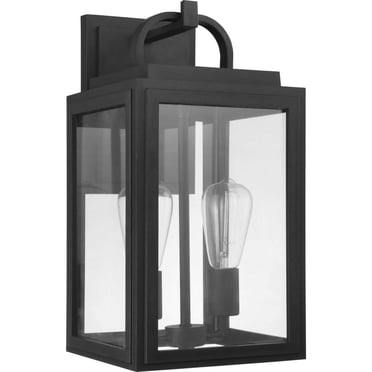 Progress Canada P560176-031 Grandbury 2-Light 17" Outdoor Wall Lantern Black