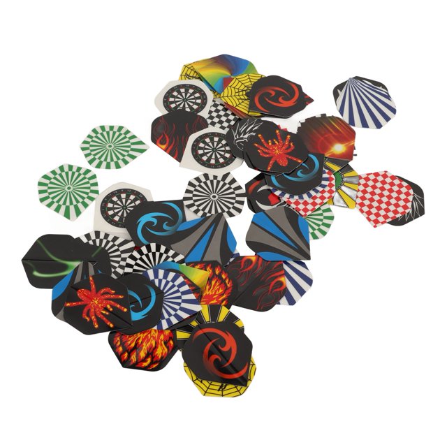 Ensemble de Fléchettes Standard, 60 Pcs Ailes de Fléchettes Professionnelles pour Fléchettes à Pointe Souple