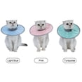 thumbnail image 2 of Cat Cone Collar Stop Licking Adjustable Ribbing Neck Recovery Collar, 2 of 7