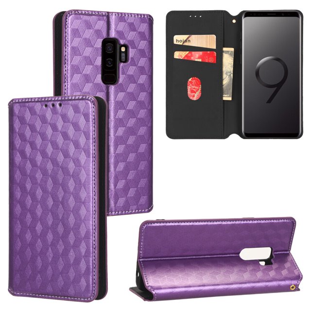 Samsung Galaxy S9 Plus Case , Magnetic Wallet PU Leather Flip Cover Card Holde Case for Samsung Galaxy S9 Plus
