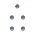 thumbnail image 3 of Transemion Grille de Remplacement pour Microphone, Tête de Micro Filaire Détachable Type 2 5Ensemble, 3 of 6
