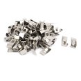 thumbnail image 1 of Unique Bargains 26mmx14mm Picture Photo Frame Metal Spring Turn Clip Hanger Siver Tone 200pcs, 1 of 1