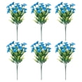 thumbnail image 1 of Tyidzon 6PC Outdoor Artificial Flowers Realistic And Morning For Outdoor Decor And Arrangements, 1 of 5