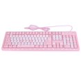 thumbnail image 4 of Baohd Clavier Filaire Rose Fournitures de Bureau Accessoires Ménagers Mignons, 4 of 6