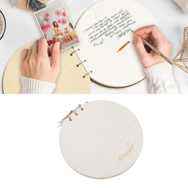 Livre d'Or pour Baby Shower, Livre de Conseils pour Baby Invité, Pages Blanches Multifonctionnelles Robustes pour Révélation de Genre et Fêtes