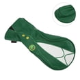 thumbnail image 4 of Golf Club Head Covers, PU Leather Waterproof Headgear Set with Interchangeable No. Tags, Simple Convenient to Use, Elastic Neckline, Soft Thick Lining, Green Jacket Design, 4 of 7