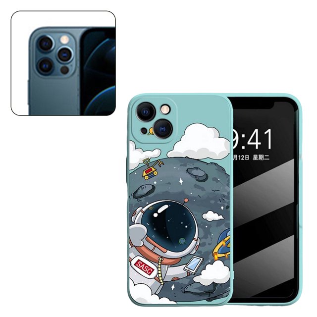 Anime Back Covers Drop-proof Full-wrap Anime Graffiti for Iphone 13/13 Pro/13