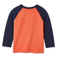 thumbnail image 2 of George Toddler Boys' Colour Block Raglan Tee, 2 of 2