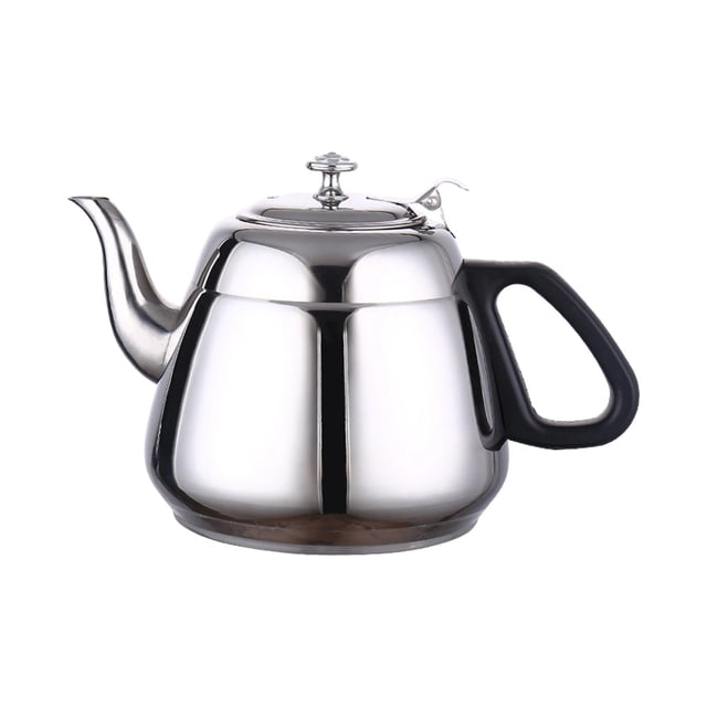 simhoa Stainless Steel Tea Kettle Modern Teapot for Indoor Kitchen Induction Cooker 2.0L
