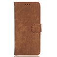 thumbnail image 1 of PANDACO Brown Suede Wallet Case for iPhone 16, 1 of 5
