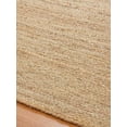 thumbnail image 3 of Aizza Trends Hand Made Hand Braided Natural Jute Floor Area Rug / Floor Carpet Rug / Natural Jute Rug, 3 of 5