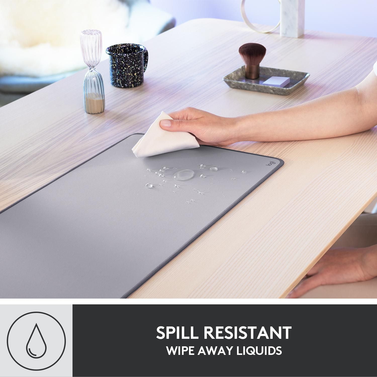 Logitech Desk Mat - Studio Series - Mid Grey