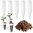 thumbnail image 2 of CSChome Indoor Garden Starter Kit Hydroponic Growing Kit: Replacement Grow Baskets, Plant Sponges for Garden, 2 of 6