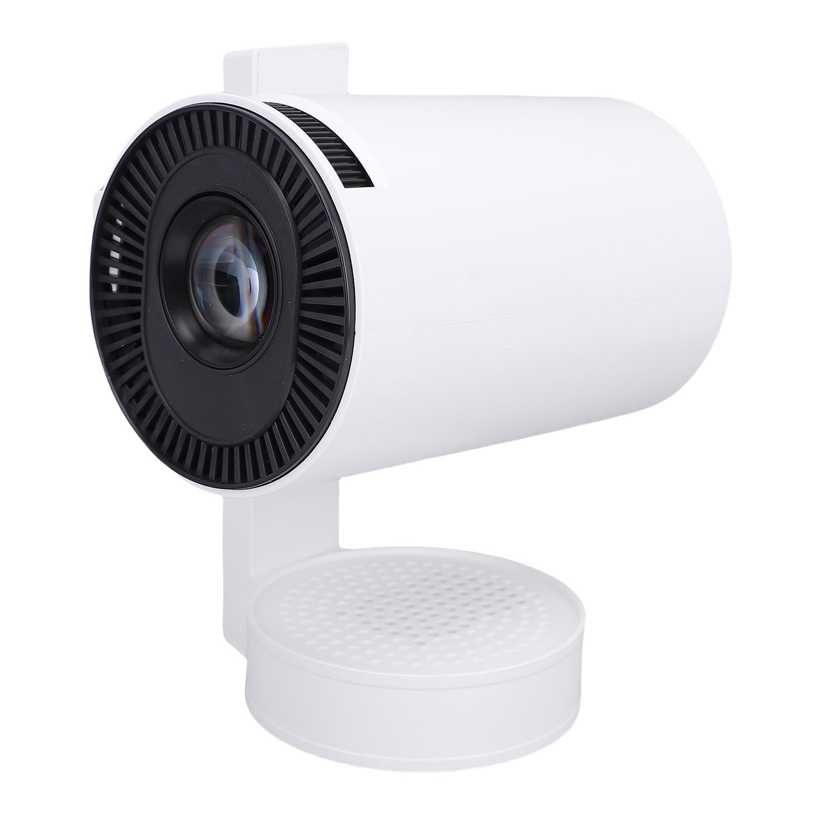 1080P Portable Projector, Mini Projector with Automatic Keystone, Focus and Correction, Tilt and Side Projection, 3D and 4K / 8K Decoding, for Phone TV Stick